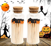 Load image into Gallery viewer, Black and Orange 1.85&quot; Halloween Safety Matches
