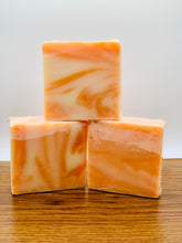 Load image into Gallery viewer, Sunshine Citrus bar soap 5oz- Organic Handmade Vegan Soap Bar With All Natural Ingredients

