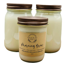 Load image into Gallery viewer, Morning Brew-Soy Wax Mason Jar Candle
