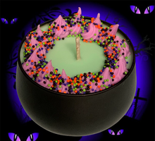 Load image into Gallery viewer, Witches Brew soy Candle 8oz, Halloween candles
