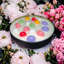 Load image into Gallery viewer, Easter Jellybean Soy Wax Candle 16oz Double wicked jellybean candle
