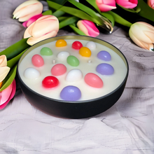 Load image into Gallery viewer, Easter Jellybean Soy Wax Candle 16oz Double wicked jellybean candle
