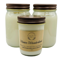 Load image into Gallery viewer, Winter Wonderland Scented Soy Wax Candle
