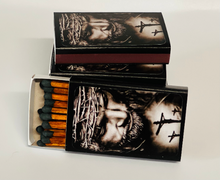 Load image into Gallery viewer, Decorative Christian Matchboxes Each box Featuring Jesus Christ contains 30 matches
