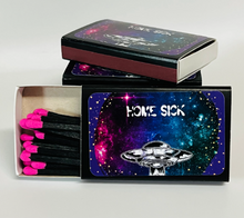 Load image into Gallery viewer, Galaxy Colored Matches in UFO Decorative Matchboxes
