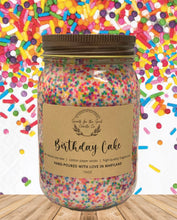 Load image into Gallery viewer, Birthday Cake-Soy Wax Mason Jar Candle

