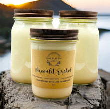 Load image into Gallery viewer, Moonlit Orchid-Soy Wax Mason Jar Candle
