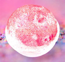 Load image into Gallery viewer, Pink Sugar Bath Bomb 4.5, Handmade, All Natural, vegan, Fresh Ingredients, big bath bombs, the perfect gift, self care products, fizzy
