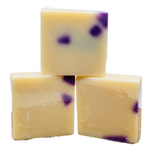 Load image into Gallery viewer, Black Raspberry Vanilla Bar Soap 5oz- Organic Handmade Vegan Soap Bar With All Natural Ingredients
